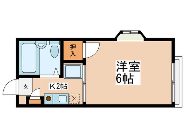 カーサＥＦＭの物件間取画像